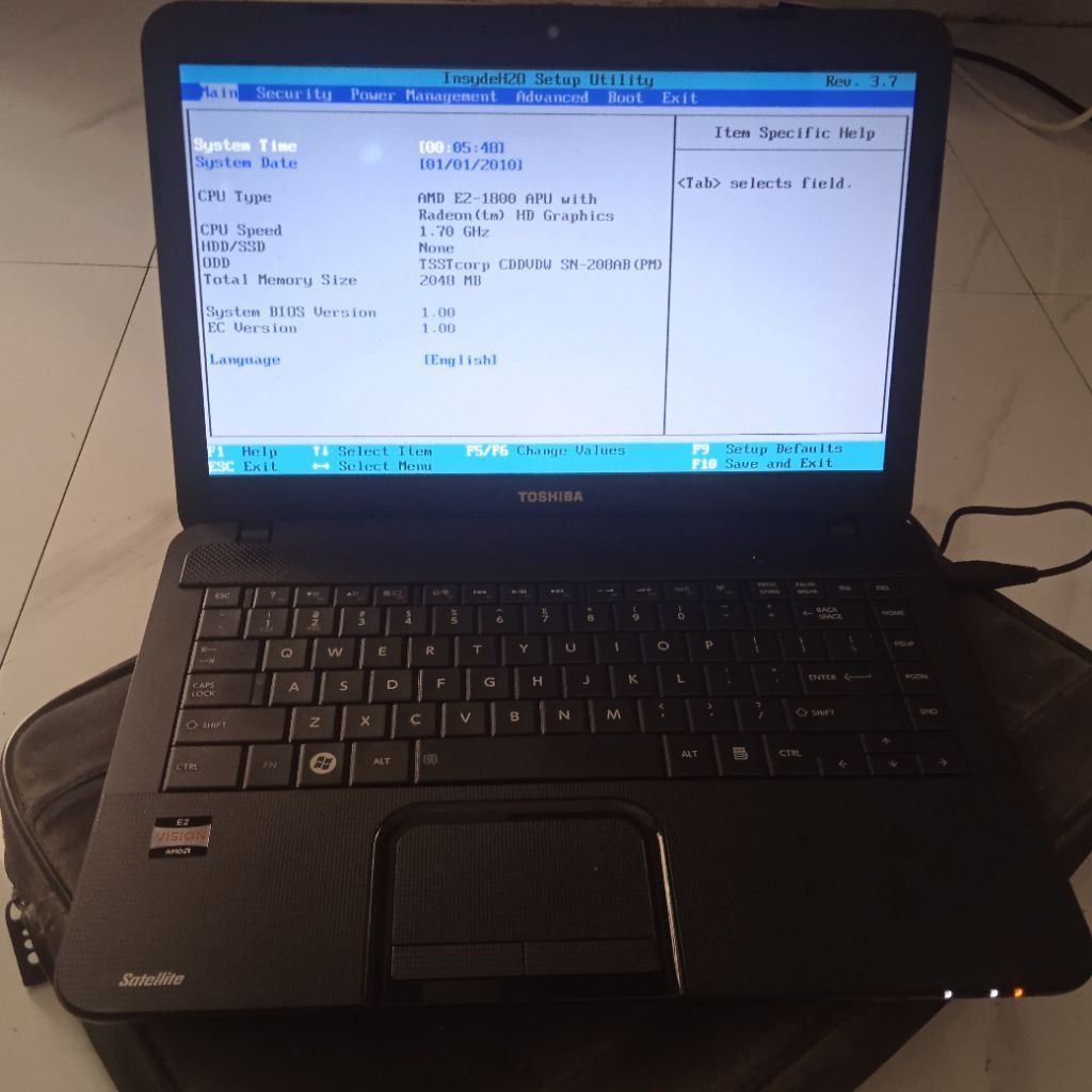 laptop bekas hardisk eror baterai drop