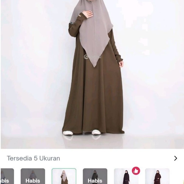 Farrasi Dress Mina Abaya Farrasi PL
