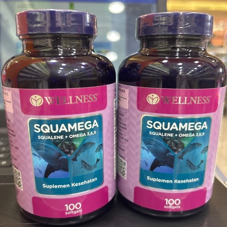 Wellness Wellness SquaMega 100 Softgels