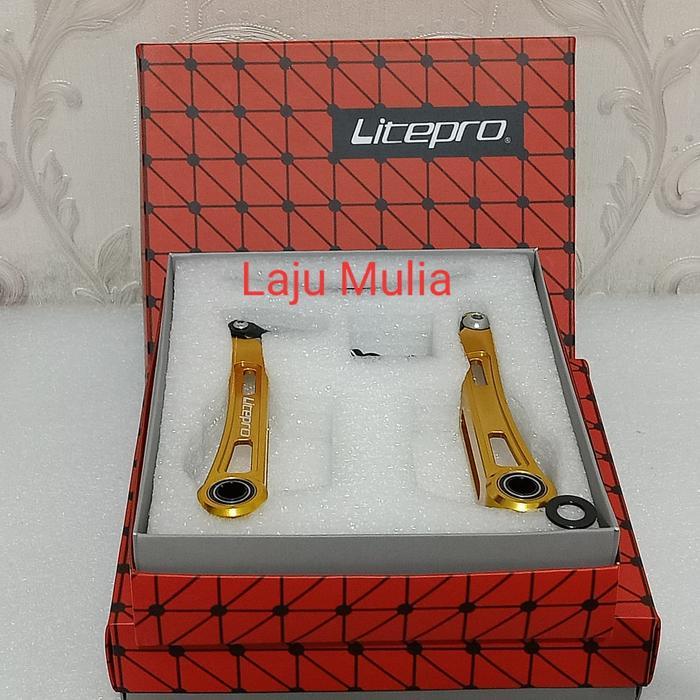 V Brake LITEPRO Long Alloy - Hitam