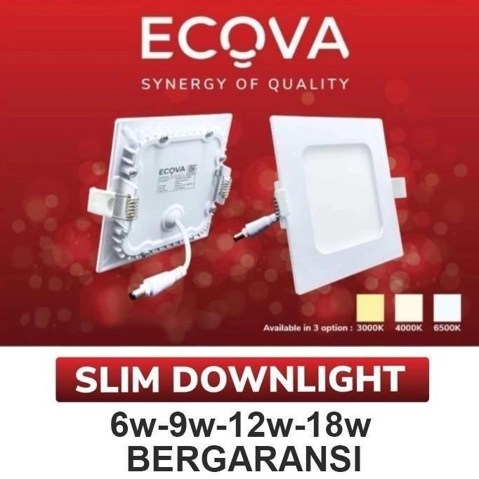 DOWNLIGHT LED ECOVA INBOW KOTAK 18WATT