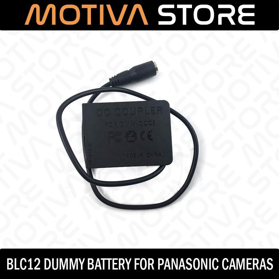 BLC12 Dummy for Panasonic Lumix G7 G85 G80 FZ1000 FZ2500 DCC8 aksesoris