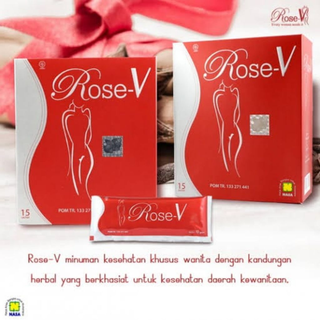 ROSE V NASA 1 box isi 15 saset @ 20 gr