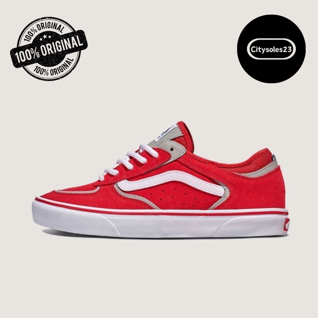 VANS SKATE ROWLEY RED