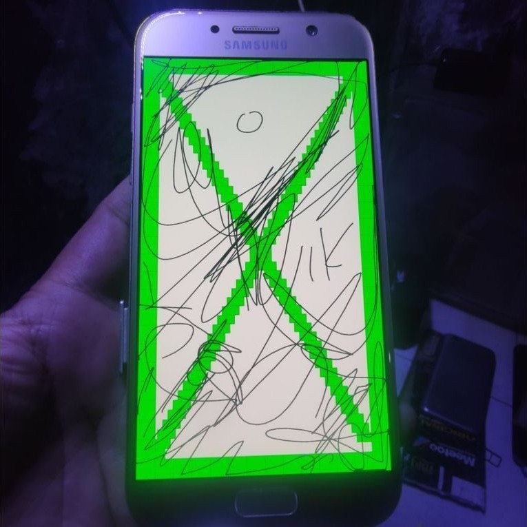 LCD TC Amoled Samsung A5 2017 Ori Copotan