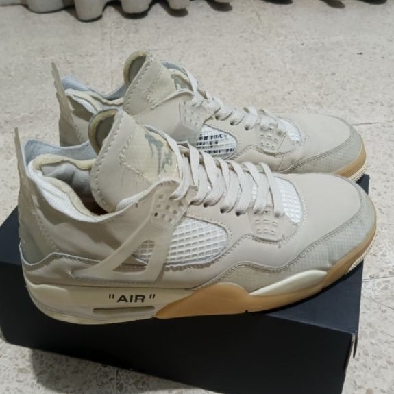 NIKE AIR JORDAN 4 RETRO Off-White Sail