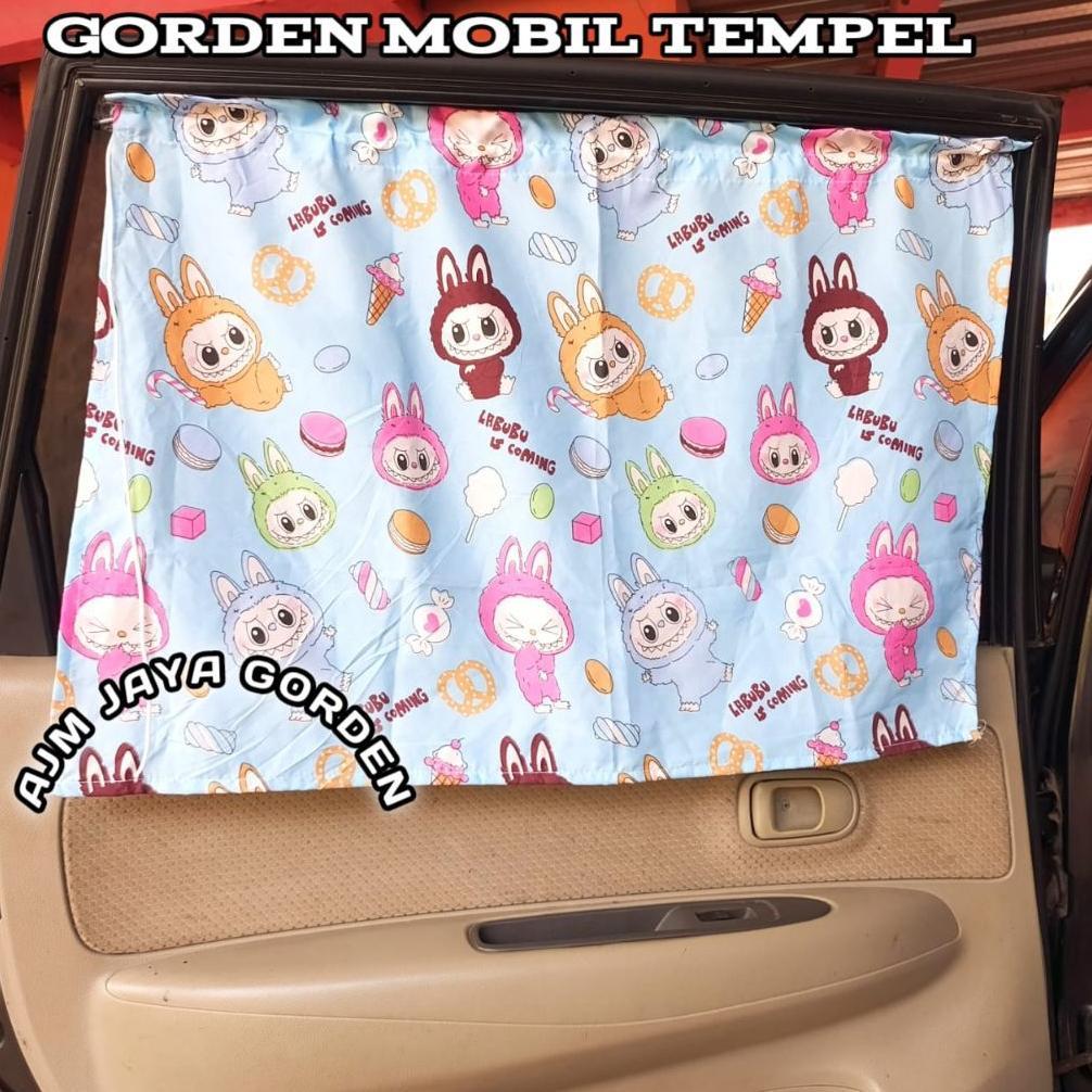 Hot Product Gorden Mobil Tempel/Tirai Mobil /Gorden Mobil Kaca Samping/ Tirai Mobil Avanza/ Gorden J