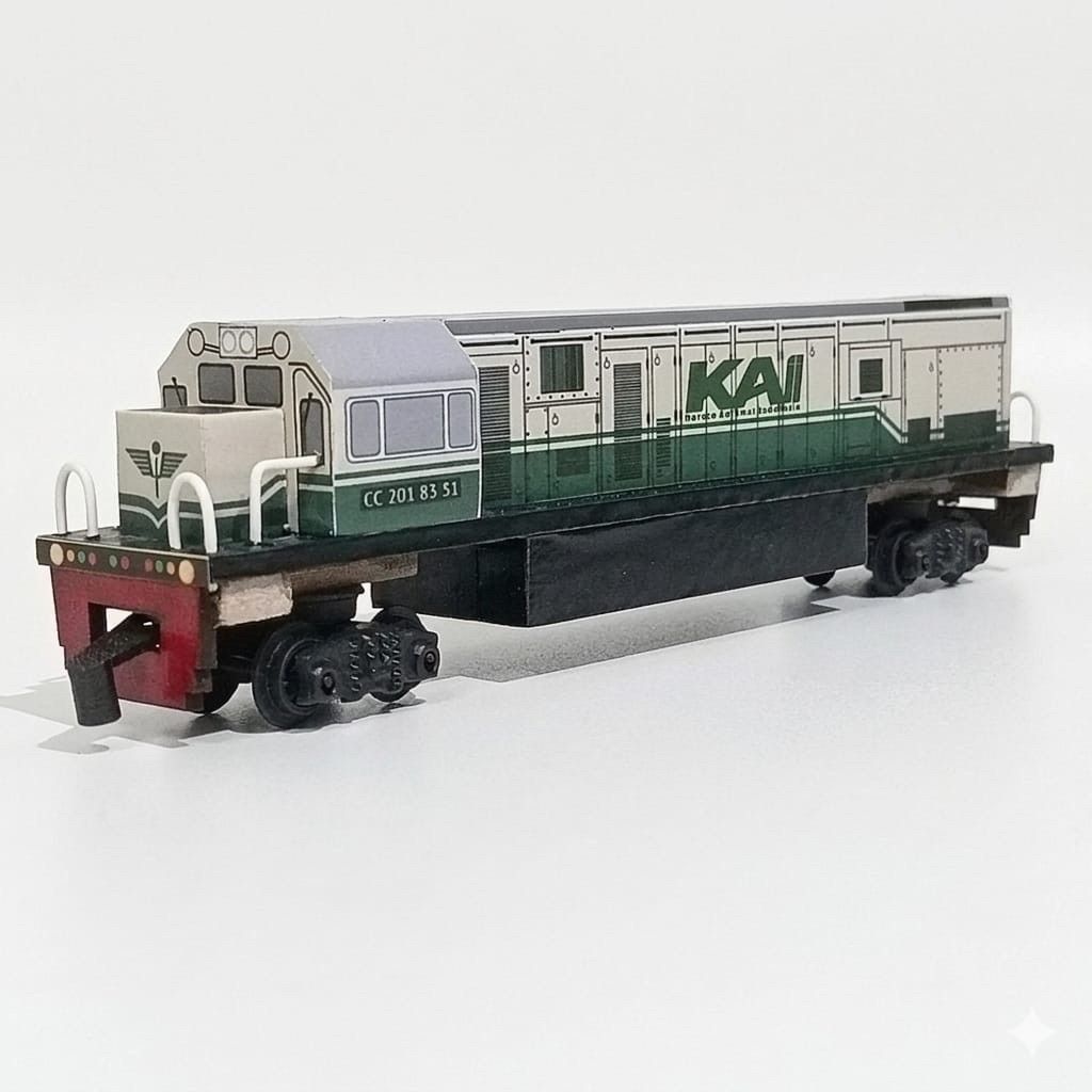 Kereta Api Lokomotif CC201 CC206