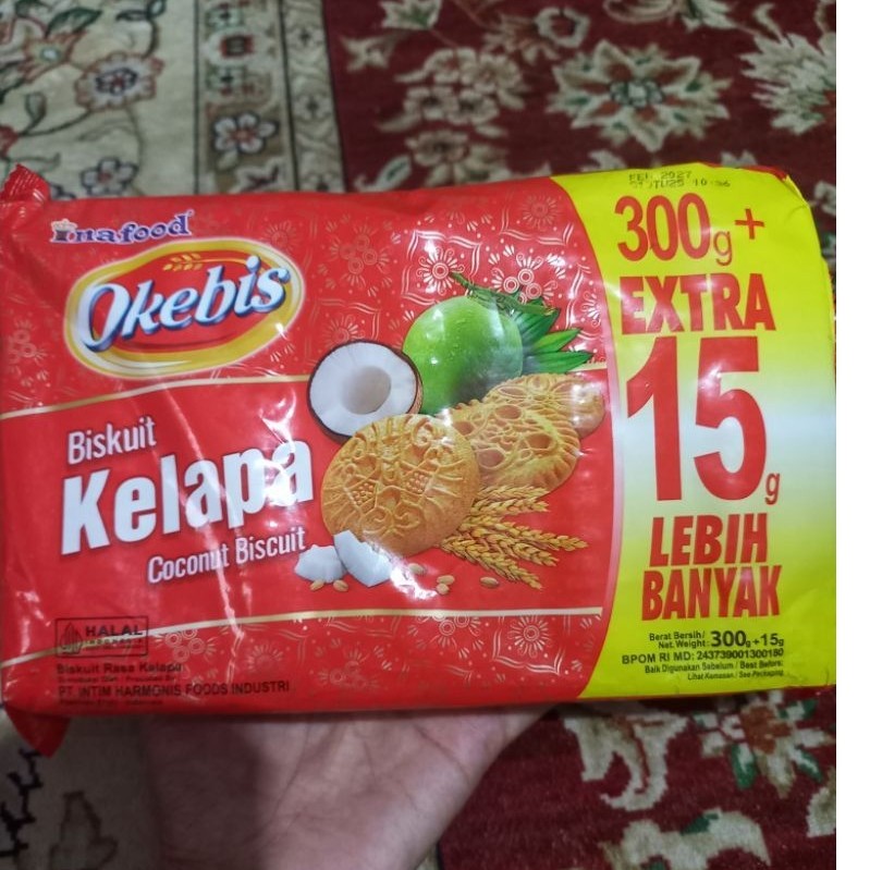 Okebis Biskuit Kelapa Extra