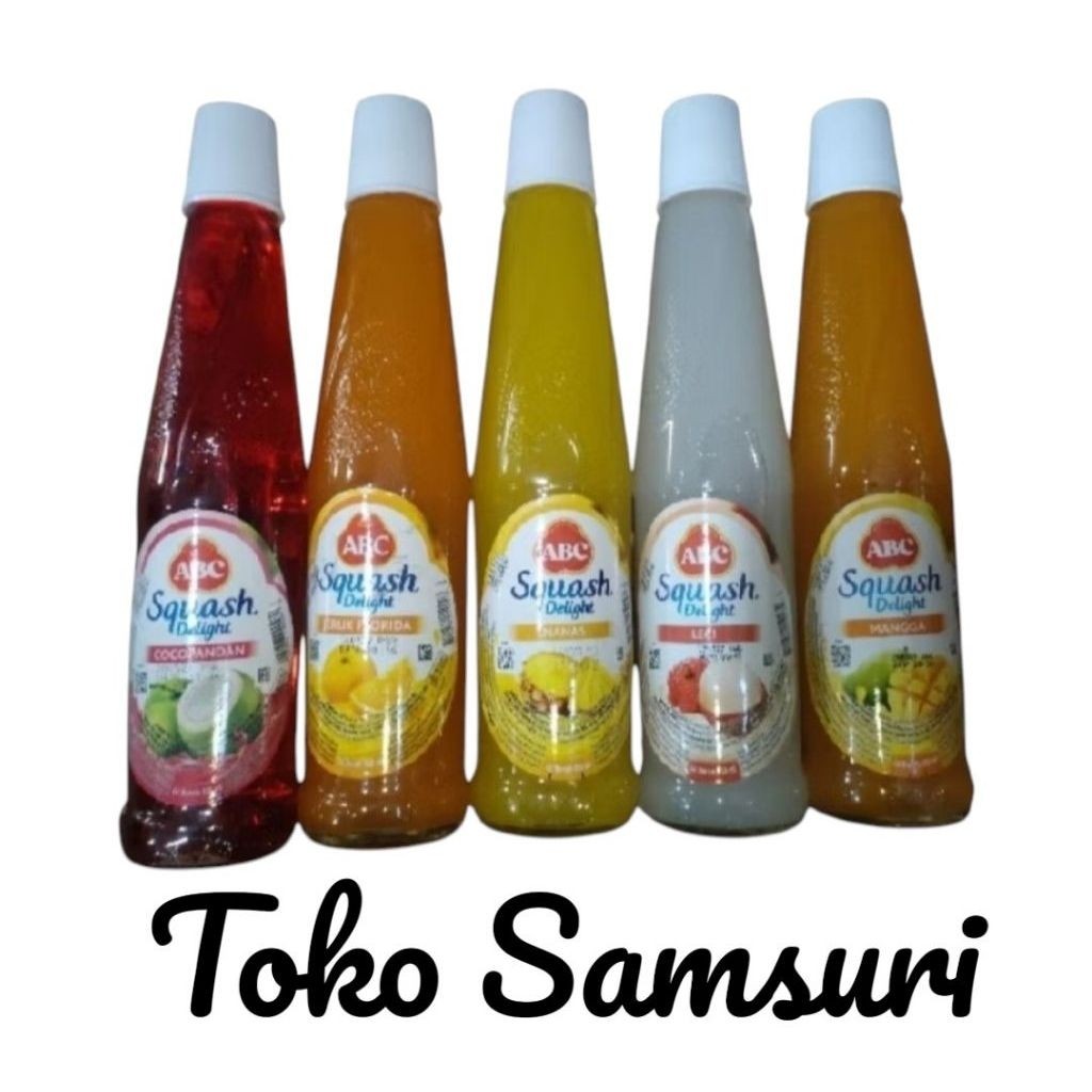 ABC • Syrup abc squash delingth 450ml