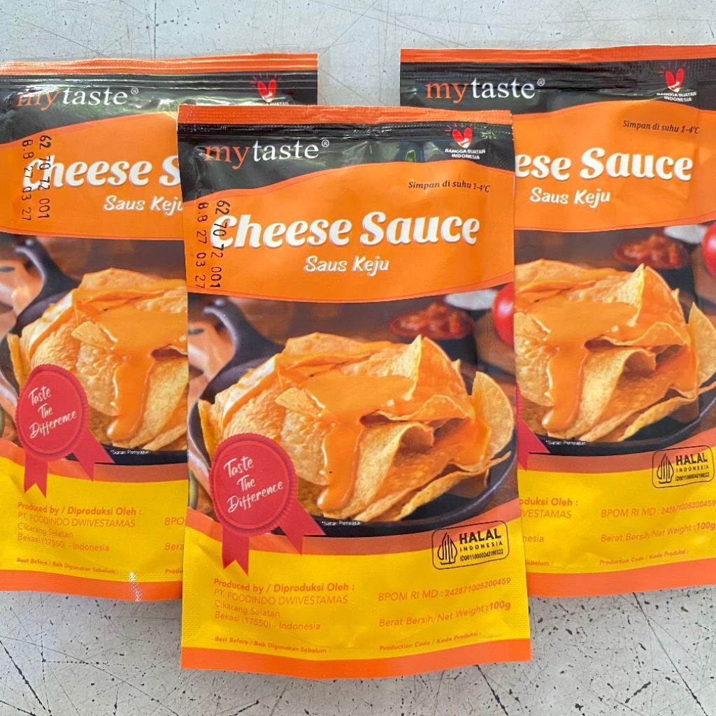 Mytaste CHEESE sauce 100 gram | saus keju mytaste