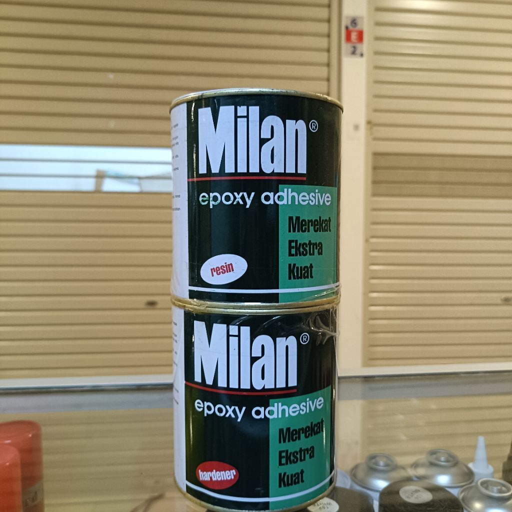 Milan Epoxy Adhesive Merekat Extra Kuat / Lem Milan Epoxy
