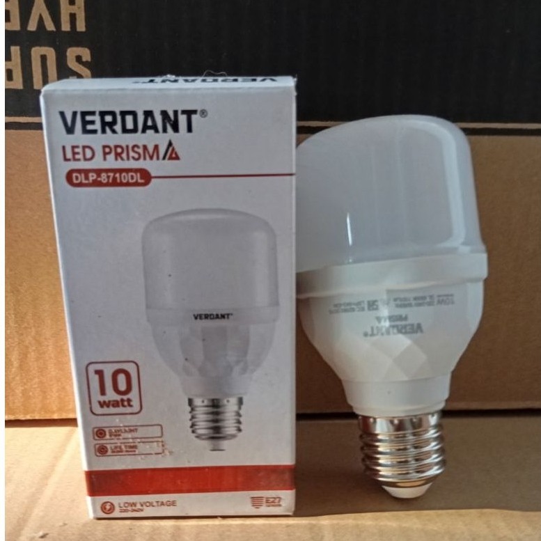 Verdant Prisma Bohlam Lampu Led 10Watt Putih