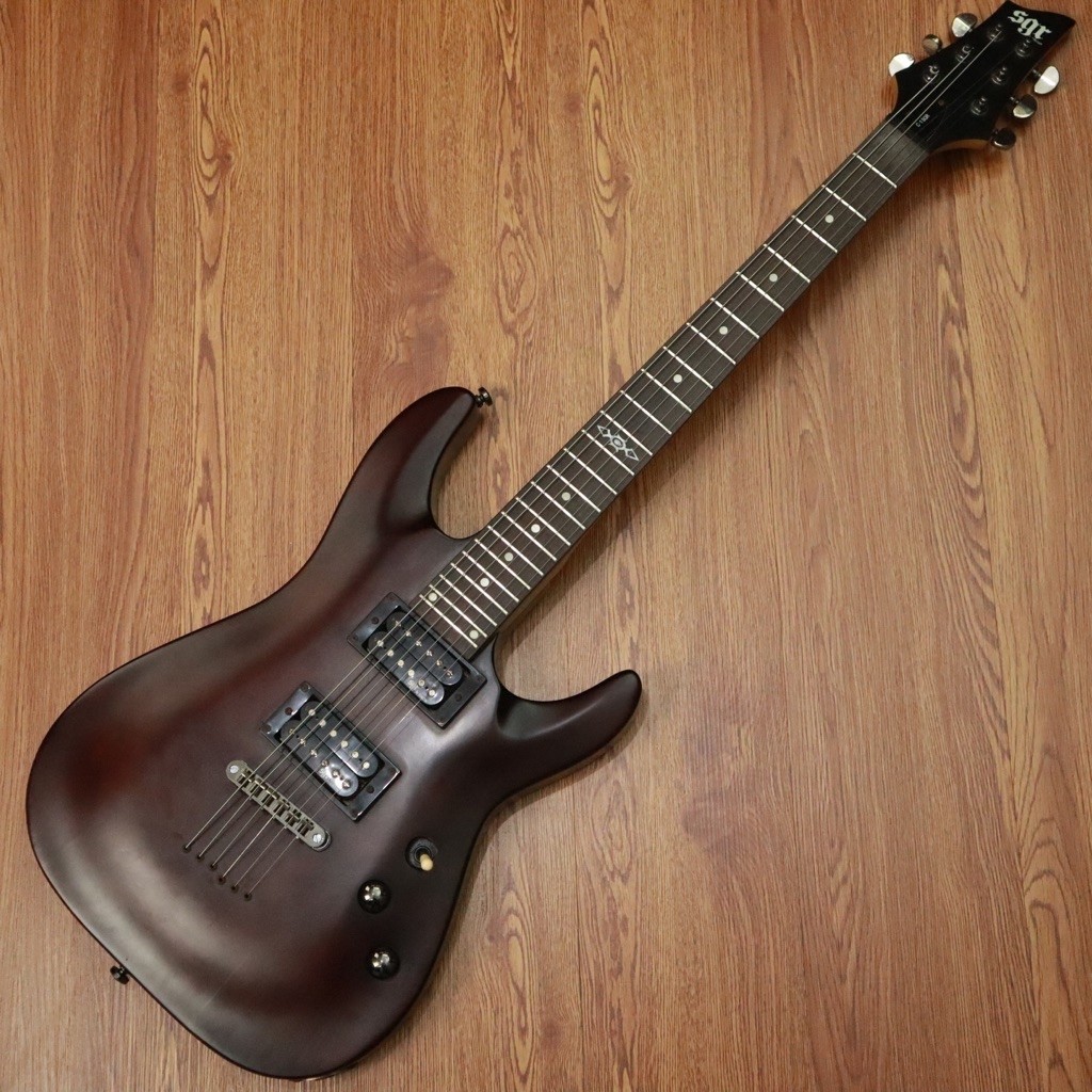 GITAR SGR by SCHECTER C-1SGR WALNUT SATIN ORIGINAL