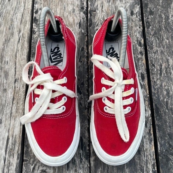 Sepatu Vans Vault OG Authen Redchilli Second Original