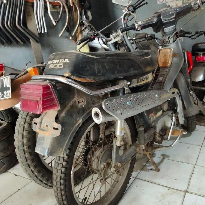 knalpot model honda ct125 pnp honda c-series