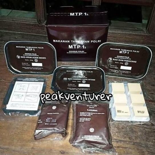 RANSUM TENTARA TNI T2SP KALENG SURVIVAL FOOD EMERGENCY MAKANAN INSTANT