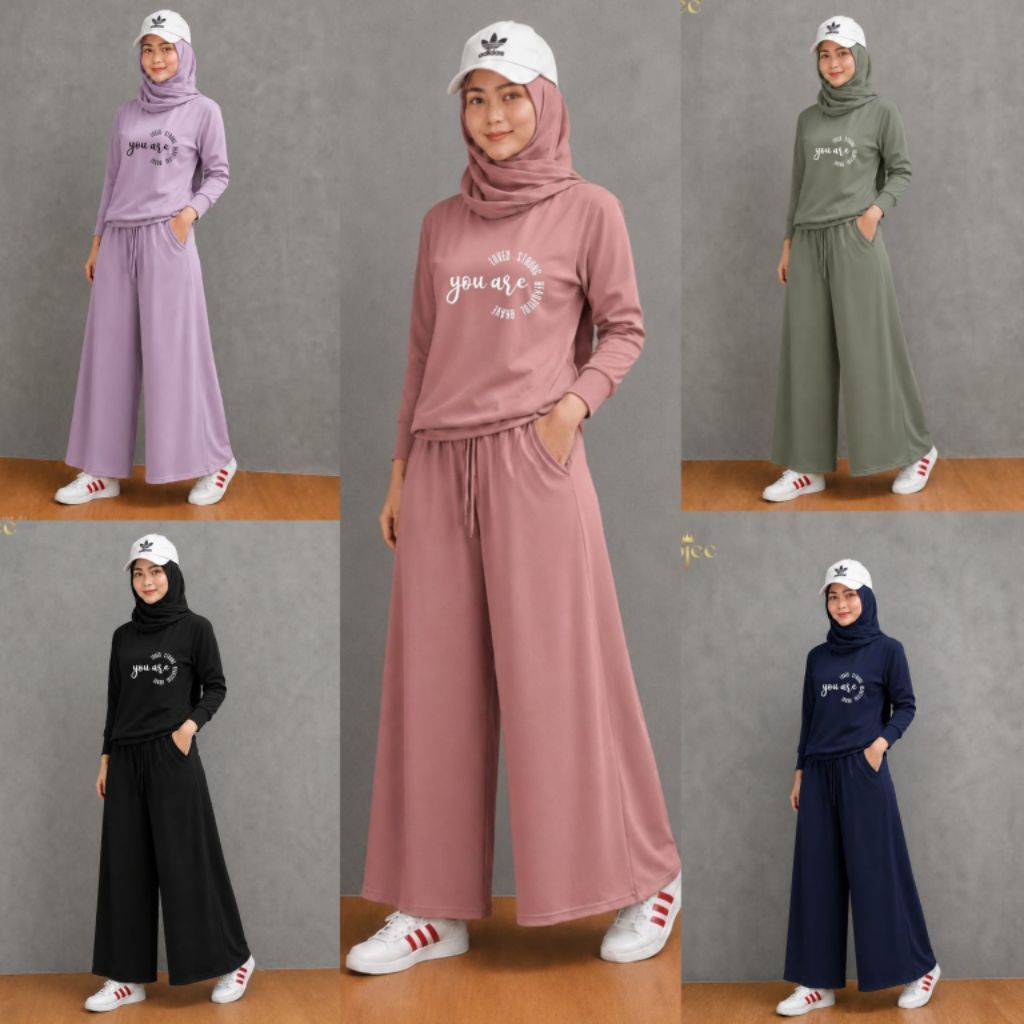 One Set Combed Pojee/Setelan Merah Putih Pojee/Oneset Kancing Ory Pojee