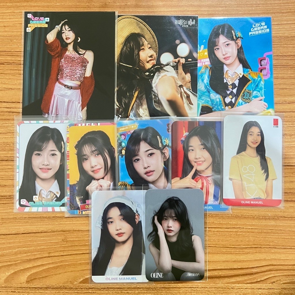 Photopack Photocard Oline Manuel JKT48 Official