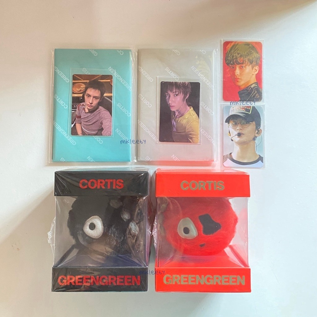 greengreen cortis ball corball redred sealed with tnt photocard pc keonho martin seonghyeon juhoon h