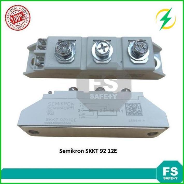 Semikron Skkt92/12E - Skkt 92 12E Semikron Asli