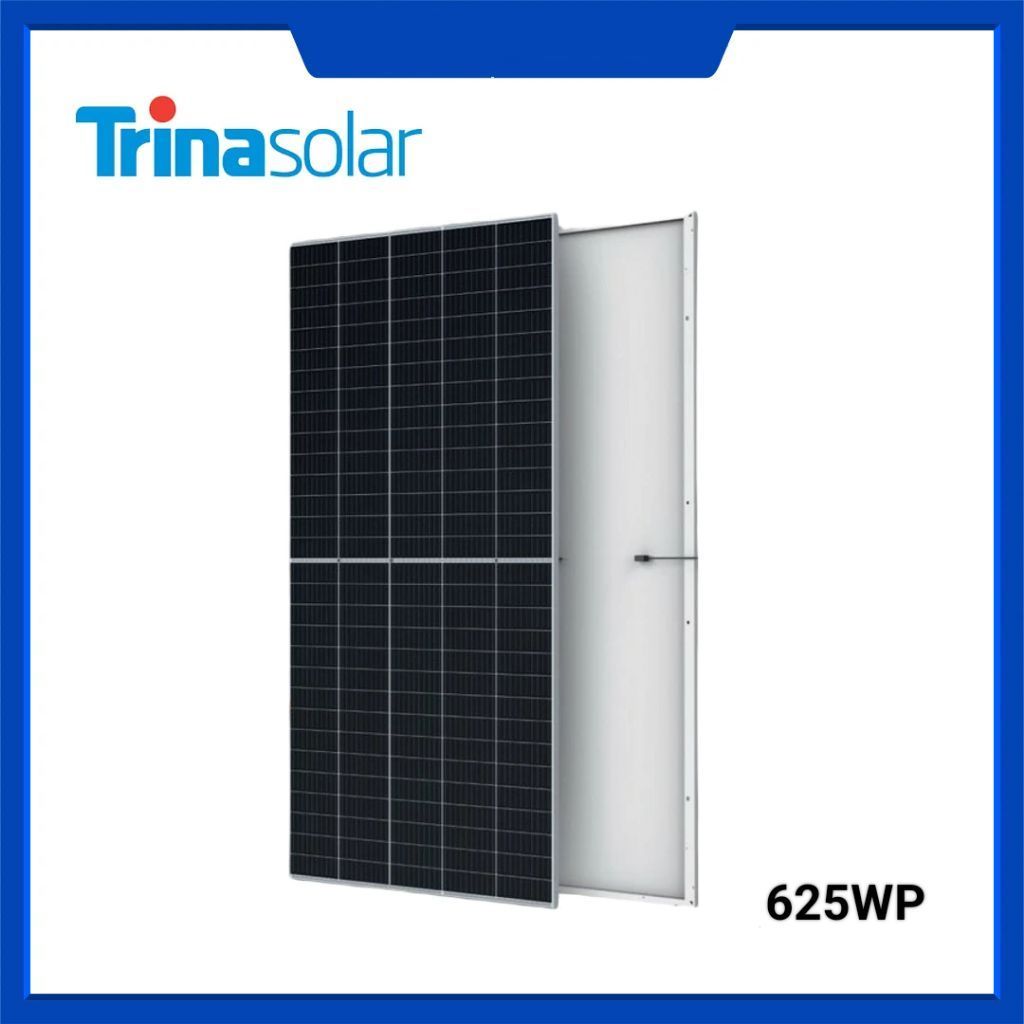 Paket PLTS 6 Panel Panel Surya Trina Solar Monocristaline 625WP eknologi Terbaru N Type i-TOPCon SNI