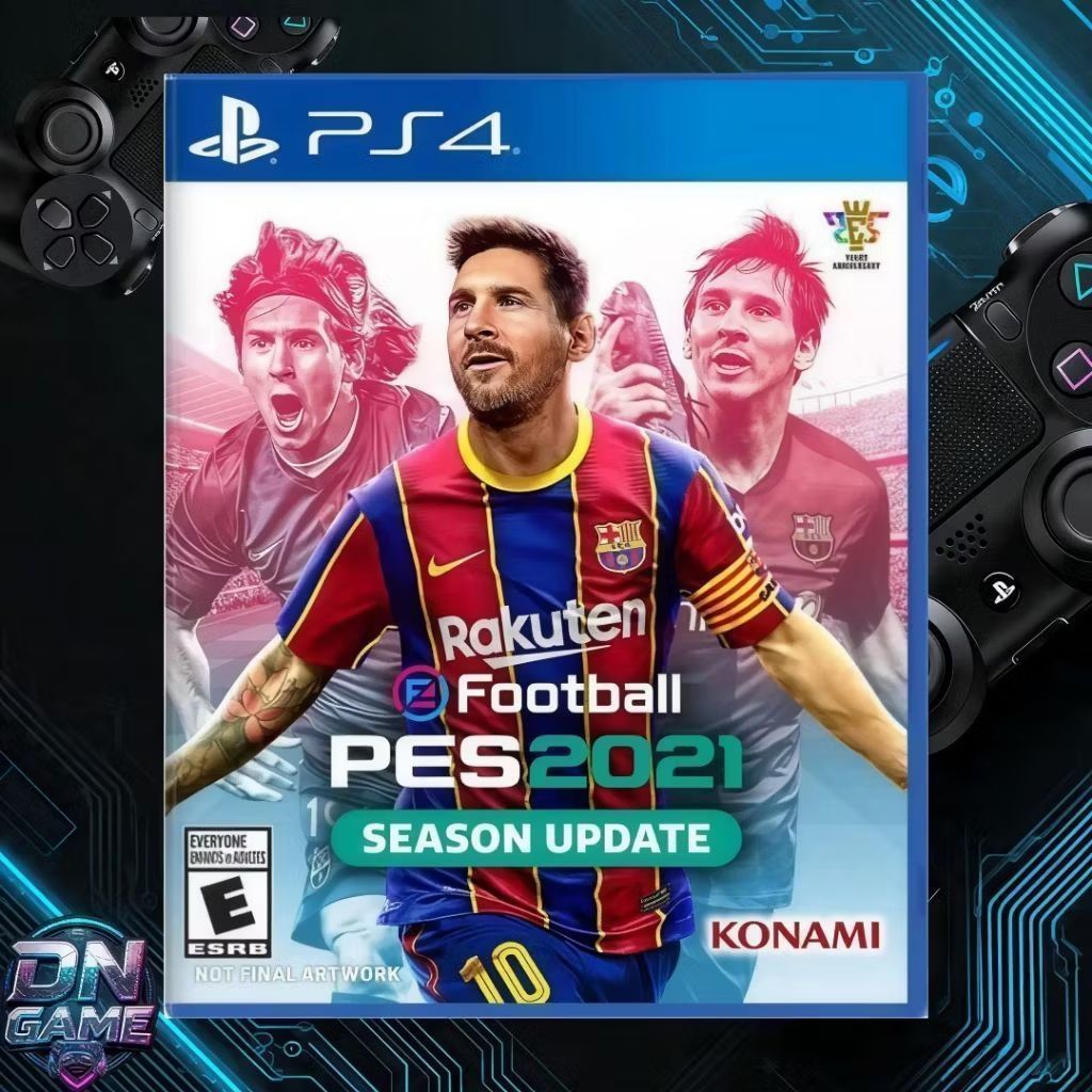 PES 2021 Update Season Pes 21 (PS4 & PS5) Full Game Digital Download