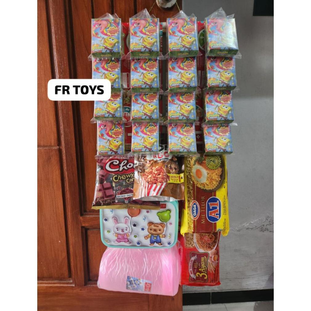 [RTM} Mainan gosok-gosok Berhadiah uang dan jajanan isi kupon 300pcs