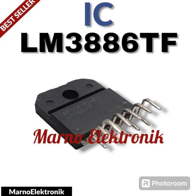 IC LM3886TF LM 3886TF LM3886 LM 3886 ASLI ORIGINAL ORI MRN99