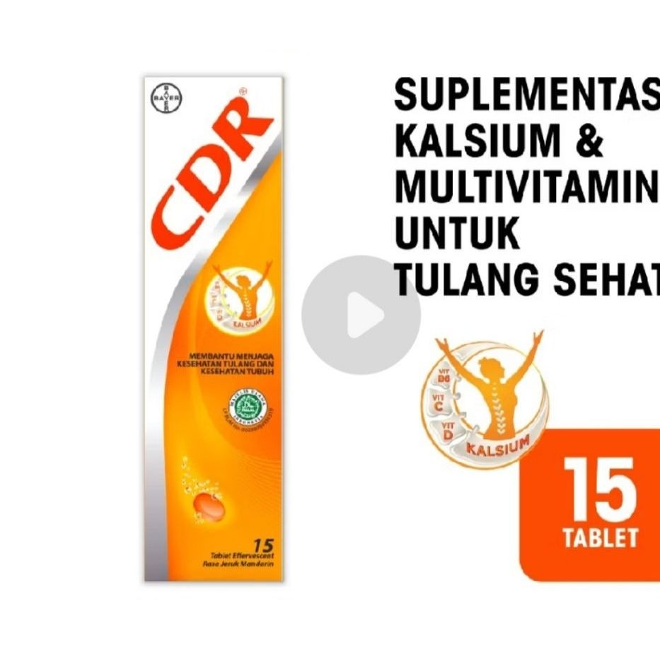Suplemen CDR isi 15 tablet