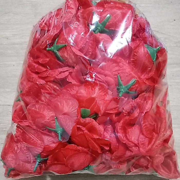 Bunga Plastik Aesthetic Kuntum Bunga Artificial Atau Bunga Rose Jual Per 100 Pcs Bunga Plastik