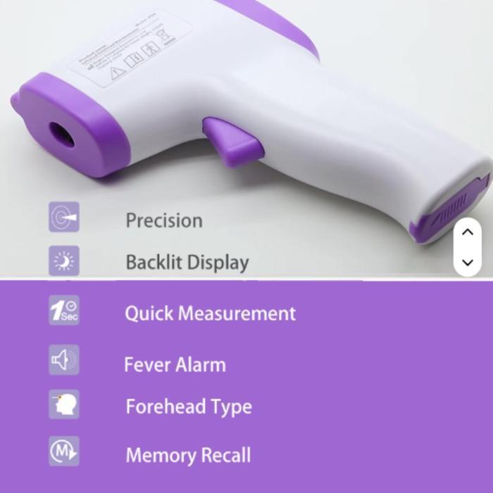 Termometer Tembak Non Contact Dr Gray Thermometer Infrared IT-916 - Bersuara