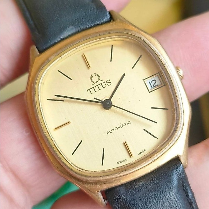 TITUS Vintage Watch Cal 2892 ORIGINAL Rare Item
