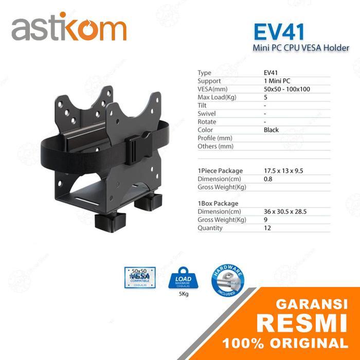 Bracket Oximus EV41 Mini PC CPU Vesa Holder
