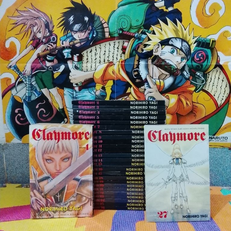 komik full set tamat claymore