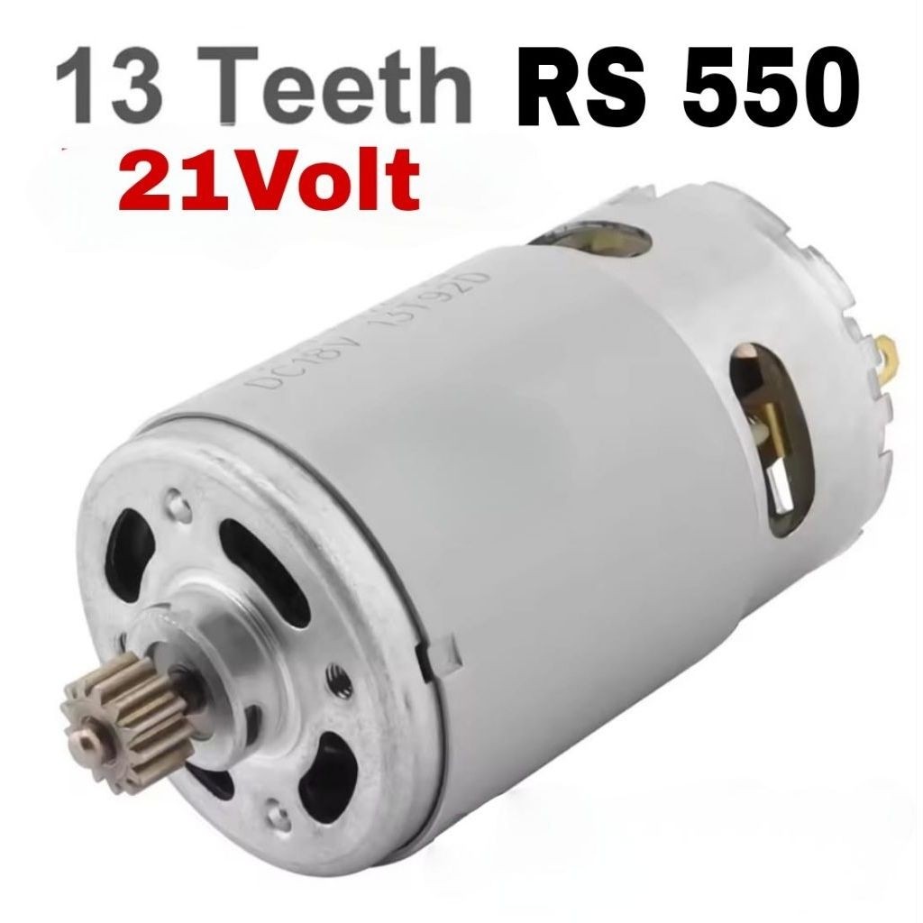 Dinamo DC  21V RS 550 13 Gigi Bor Cordles Portable Makita Bosch JLD8o