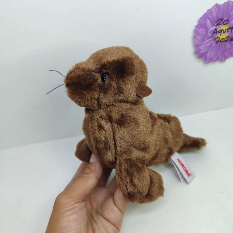 boneka anjing laut seal original aurora