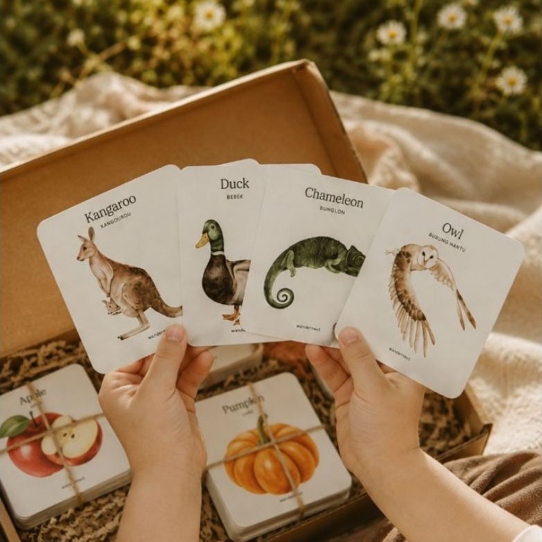 Wandernaut | animal flashcard