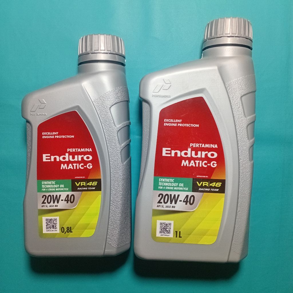 oli mesin enduro matic G 20w40 untuk motor matic