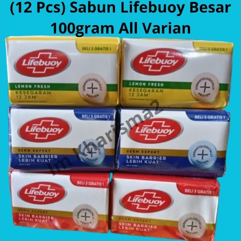 Sabun Batang Lifebuoy Kemasan Besar 100gram