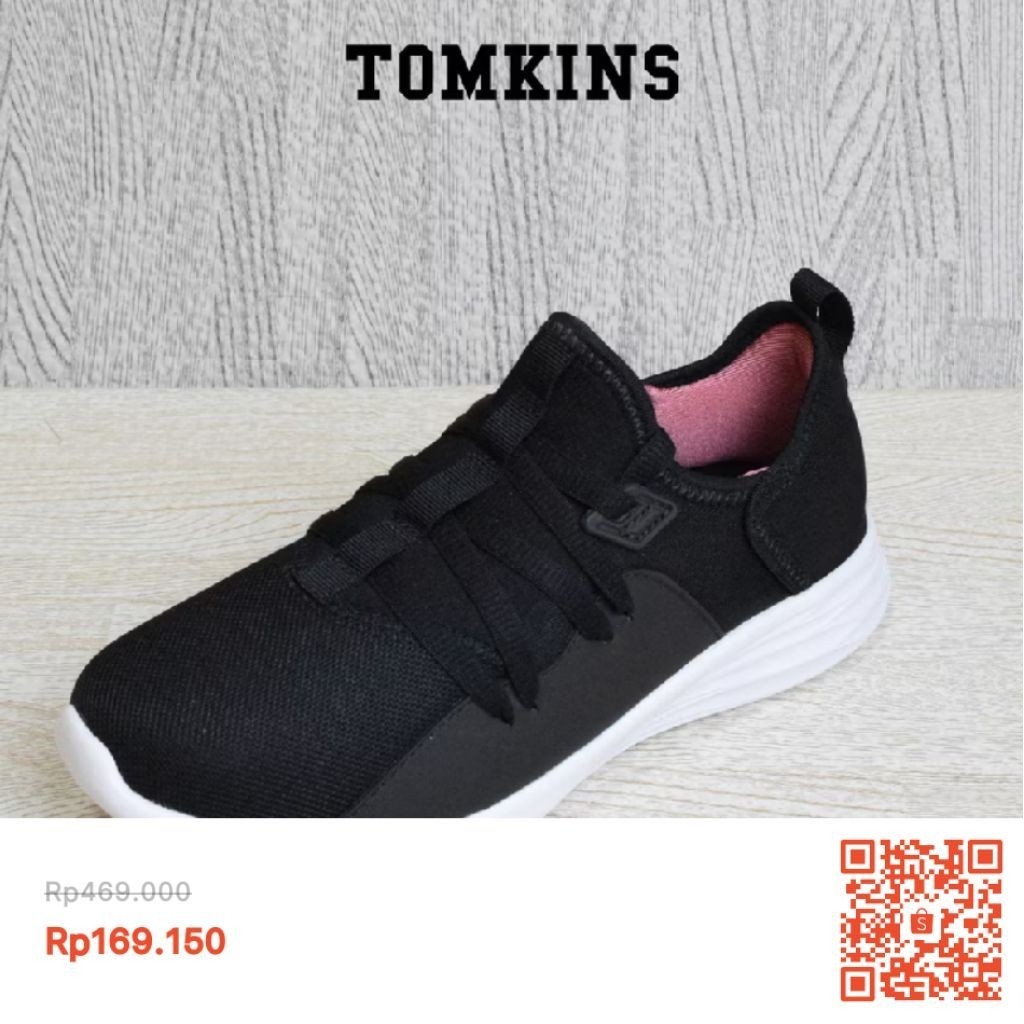 Sepatu Wanita Tomkins Prelove Size 39 Lengkap Like New