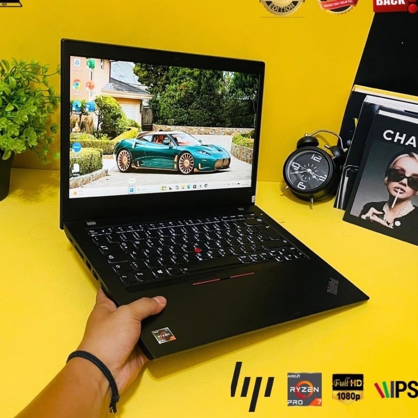 THINKPAD L14 G2 AMD RYZEN 7 PRO 5850U RAM 16GB/SSD 256GB NVMe/FHD IPS/BACKLITE/GRADE A