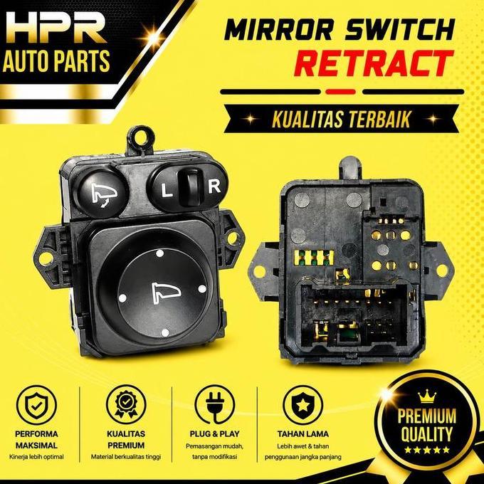 TERBARU - HPR Switch Mirror Retract Lipat - Honda Odyssey RUV CU2 Spriror Vezel 2015 2016 2017 I Tom