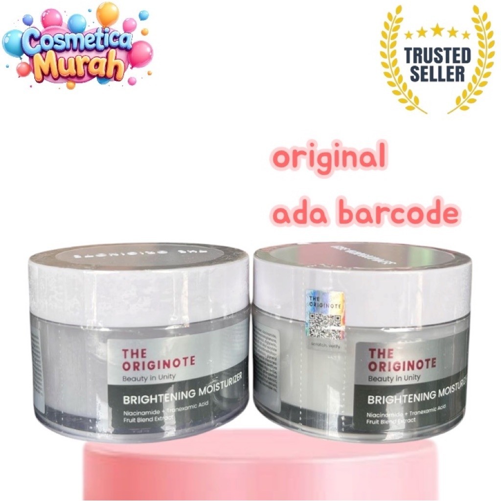 ic} [ada barcode] THE ORIGINOTE brightening moisturizer 50 gr pencerah kulit lembab dan glowing
