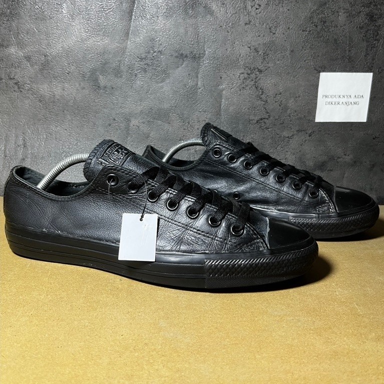 Converse CTAS Ox Leather Black Size 44/28.5cm