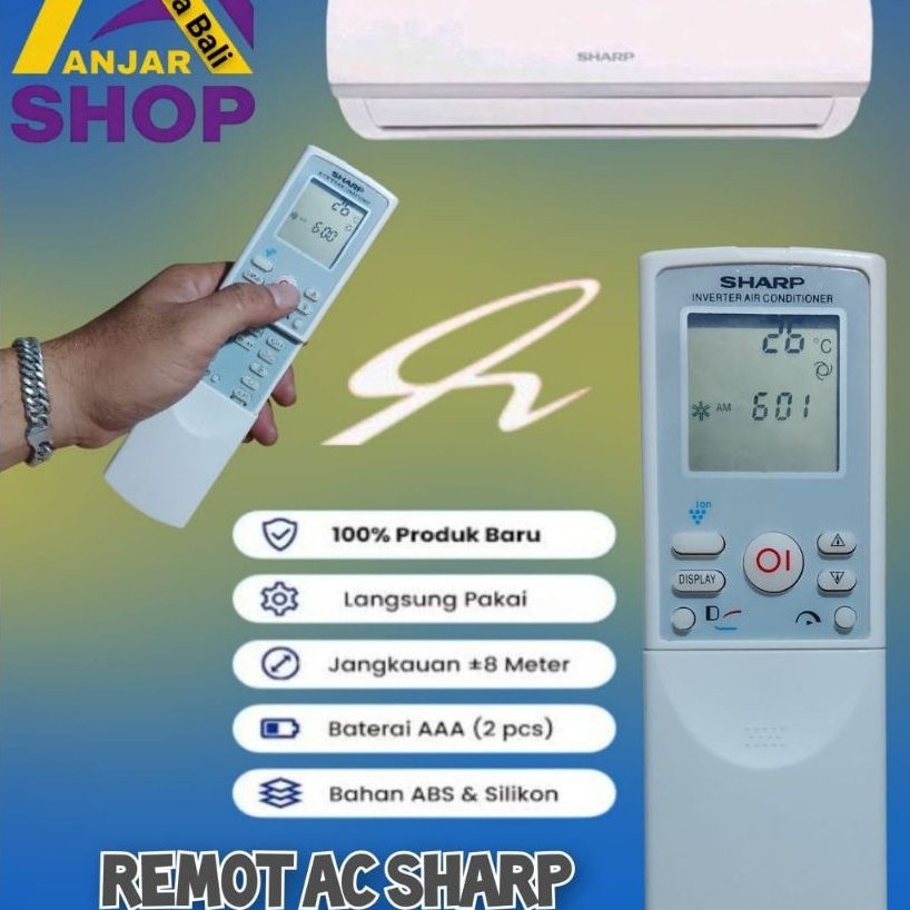 REMOT AC SHARP INVERTER / REMOT AC SHARP