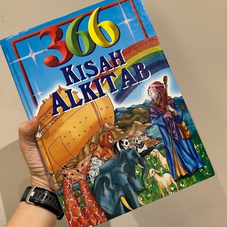 Buku 366 Kisah Alkitab Anak Ilustrasi Rainbow