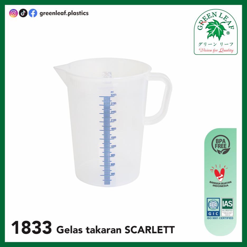 Green Leaf Gelas Takar Scarlett 3 Liter (1833)