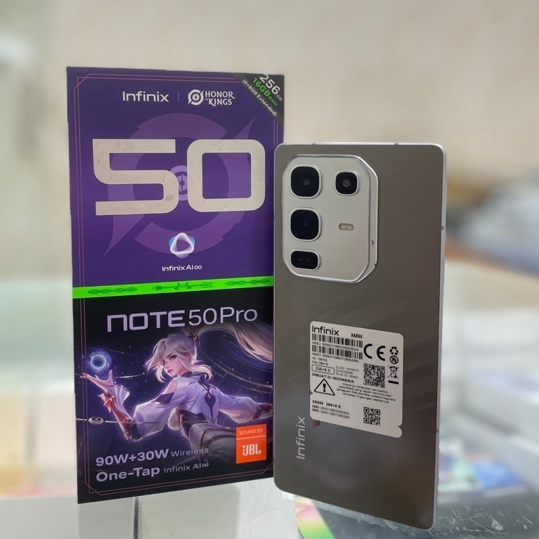 INFINIX note 50 pro 8/256 second like new fullset