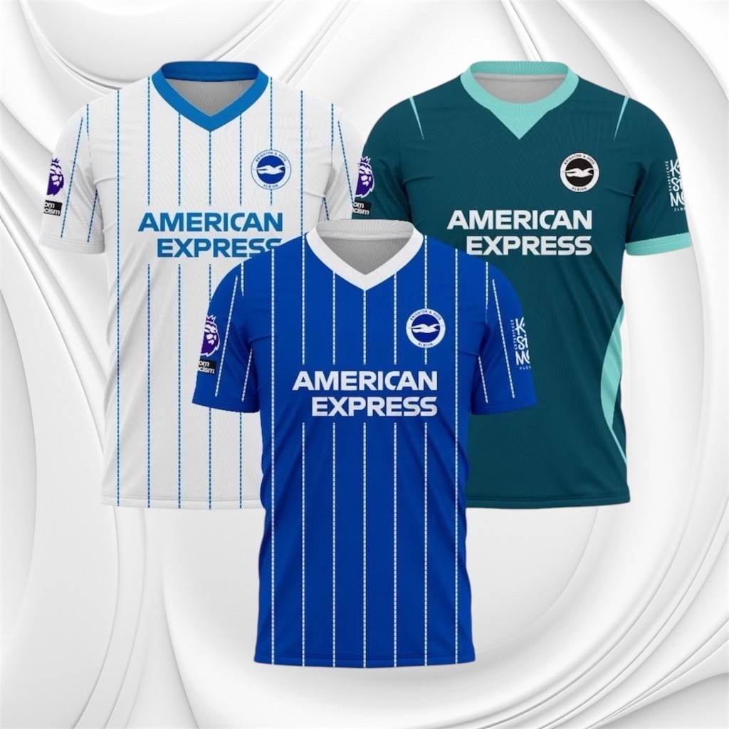 Jersey Brighton Home Away Third 2026 2027 Fullprint